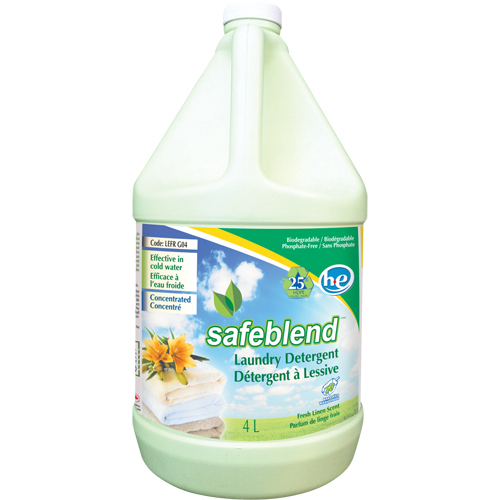 Safeblend Laundry Detergents, Jug Sécurité Médic
