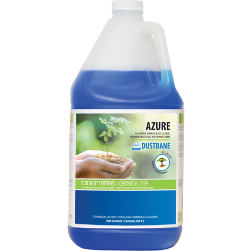 Nettoyants pour verre et fen&ecirc;tres Azure, 4 L, Cruche Sécurité Médic