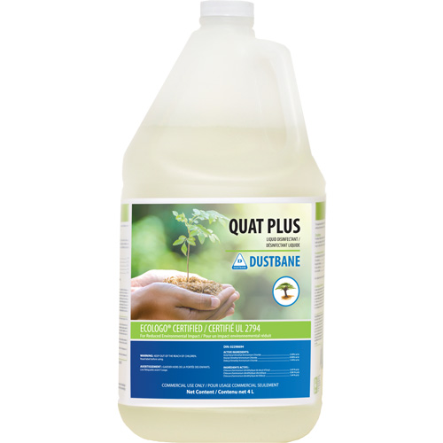 Quat Plus - Disinfectants & Cleaners, 4 L, Jug Sécurité Médic