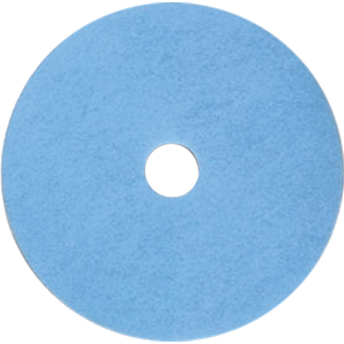 Floor Maintenance Pads, 27.75", Burnishing, Blue Sécurité Médic