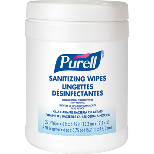 Hand Sanitizing Wipes, Canister Sécurité Médic