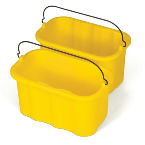 Executive Series Caddy, 2.5 US Gal. (10 qt.) Capacity, Yellow Sécurité Médic