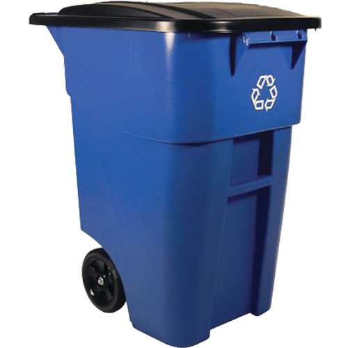 Contenant roulant BRUTE, De bureau, Plastique, 50 gal. US Sécurité Médic