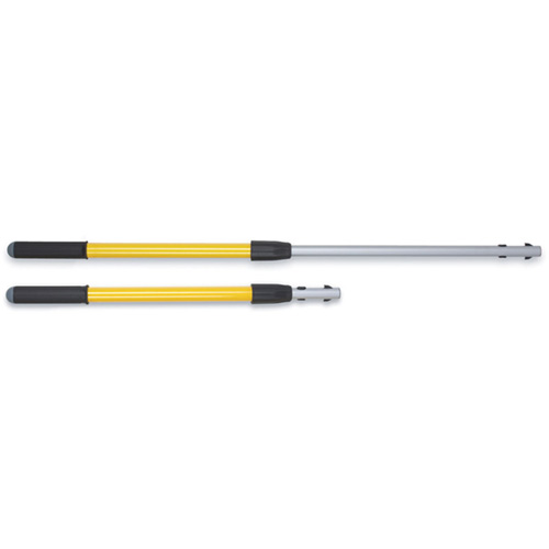 Hygen Quick Connect Short Handle, Aluminum, Quick-Connect Tip, 2" Diameter, 40" Length Sécurité Médic