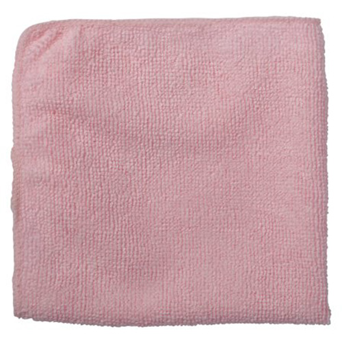 Light-Duty Cleaning Cloth, Microfibre, Red Sécurité Médic