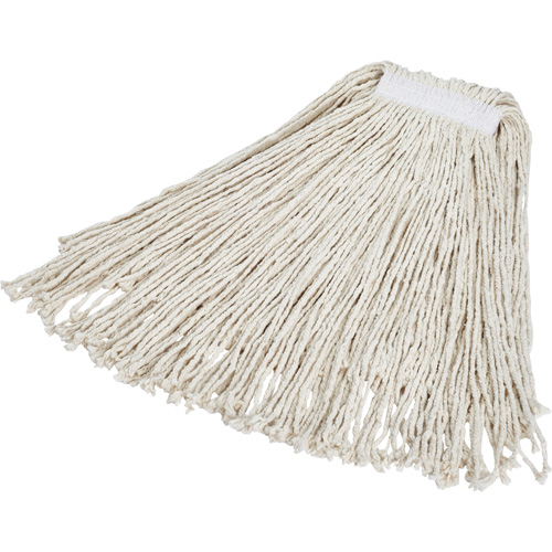 Economy Wet Mop, Cotton, 24 oz., Cut Style Sécurité Médic