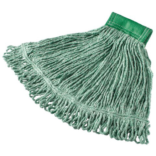 Super Stitch Wet Mop, Floor Finishing, Cotton/Yarn, 15.7 oz., Loop Style Sécurité Médic