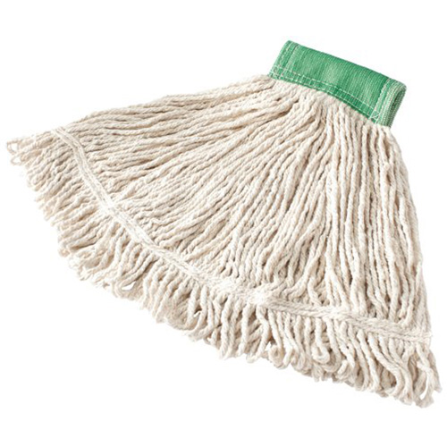 Super Stitch Wet Mop, Floor Finishing, Cotton/Yarn, 15.7 oz., Loop Style Sécurité Médic