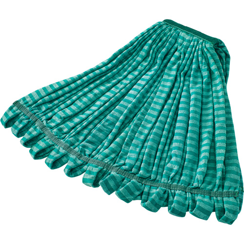 Vadrouille mouill&eacute;e format tube, Microfibre/Polyester, 24 oz, Style Boucle Sécurité Médic