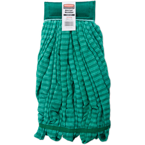 Vadrouille mouill&eacute;e format tube, Microfibre/Polyester, 22 oz, Style Boucle Sécurité Médic