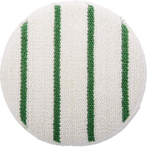 Floor Machine Pad, 19", Cleaning, White Sécurité Médic