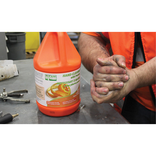 Nettoyant pour les mains &agrave; l'orange, Pierre ponce, 3,6 L, Cruche, Orange Sécurité Médic