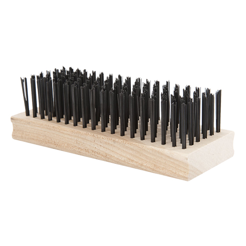 Scratch Brush, Steel, 18 x 6 Wire Rows, 6" Long Sécurité Médic