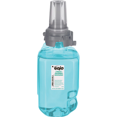 Savon pour les mains botanique pour distributeur ADX-7 de GOJO, Mousse, 700 ml, Parfum&eacute; Sécurité Médic