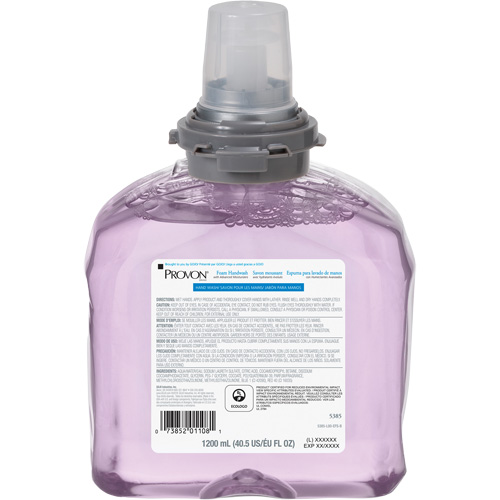 Savon pour les mains aux canneberges avec hydratants am&eacute;lior&eacute;s pour distributeur PROVON TFX, Mousse, 1200 ml, Parfum&eacute; Sécurité Médic