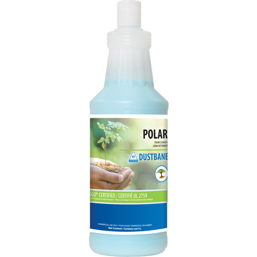 Nettoyant en cr&egrave;me pour salle de bain Polar, 1 L/1,0 L, Bouteille Sécurité Médic