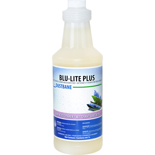 Blu-Lite Plus Multi-Surface Cleaner and Disinfectant, 1 L, Bottle Sécurité Médic