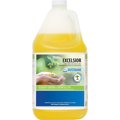 Excelsior General Purpose Cleaner, 4 L, Jug Sécurité Médic