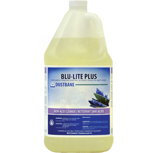 Blu-Lite Plus Multi-Surface Cleaner and Disinfectant, 4 L, Jug Sécurité Médic