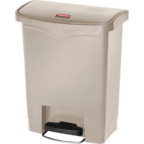 Contenant &agrave; d&eacute;chets Slim Jim , R&eacute;sine, Capacit&eacute; 8 gal. US Sécurité Médic
