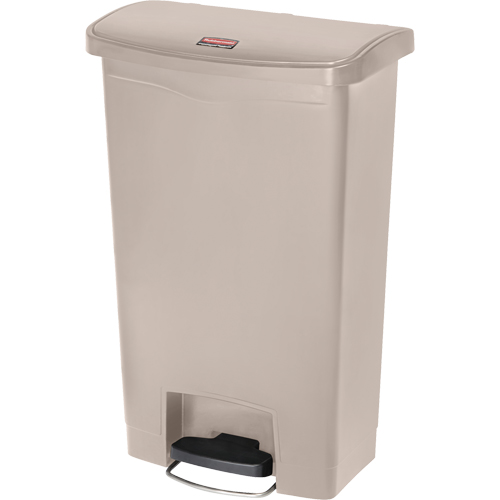 Contenant &agrave; d&eacute;chets Slim Jim , R&eacute;sine, Capacit&eacute; 13 gal. US Sécurité Médic