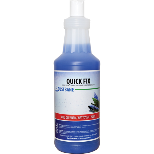 Nettoyant pour bol acide Quick Fix, 1 L, Bouteille Sécurité Médic