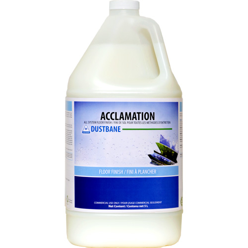 Acclamation All-System Floor Finish, 5 L, Jug Sécurité Médic