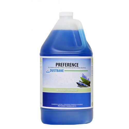 Preference All-Purpose Neutral Cleaner, 5 L, Jug Sécurité Médic