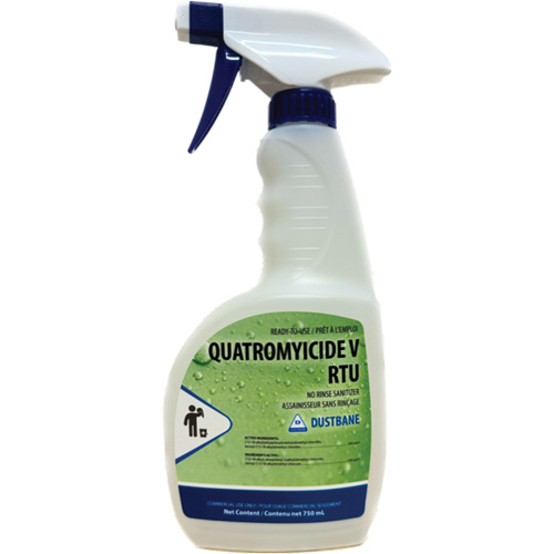 Quatromyicide II Liquid Germicide, 750 ml, Trigger Bottle Sécurité Médic