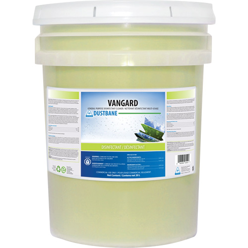 Nettoyant germicide &agrave; usage g&eacute;n&eacute;ral Vangard, 20 L, Seau Sécurité Médic