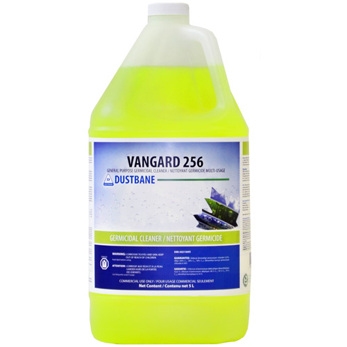 Nettoyant germicide &agrave; usage g&eacute;n&eacute;ral Vangard 256, 5 L, Cruche Sécurité Médic
