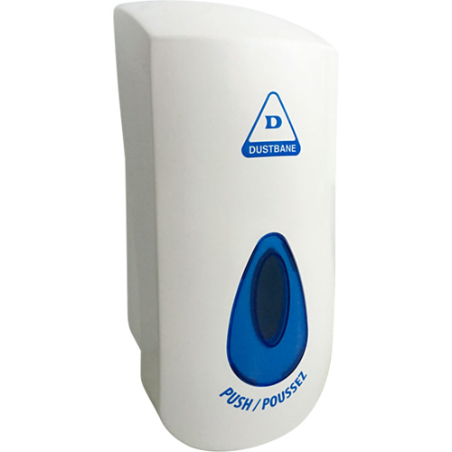 Foam Soap Dispenser, Push, 900 ml Capacity, Bulk Format Sécurité Médic