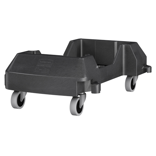 Slim Jim&reg; Trolley, Polypropylene, Black, Fits: 11" x 20" Sécurité Médic