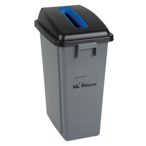 Bac &agrave; d&eacute;chets et de recyclage, Plastique, 16 gal. US Sécurité Médic