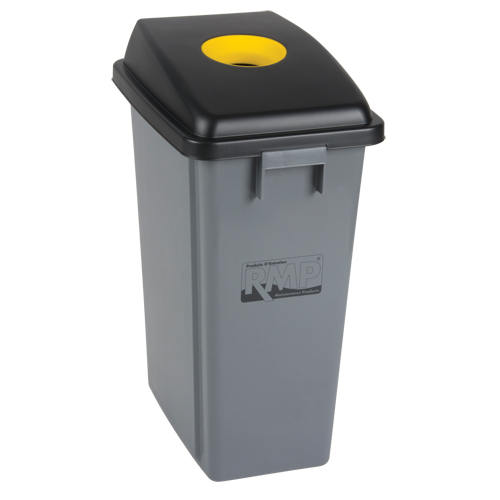 Bac &agrave; d&eacute;chets et de recyclage, Plastique, 16 gal. US Sécurité Médic