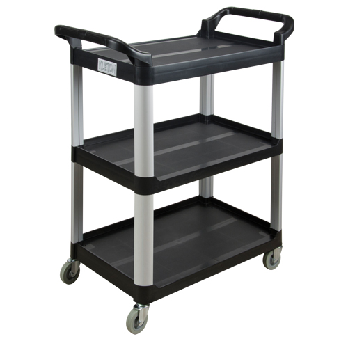 Chariot utilitaire, 3 tiers, 16-3/4" x 37" x 33-1/2", Capacit&eacute; 250 lb Sécurité Médic