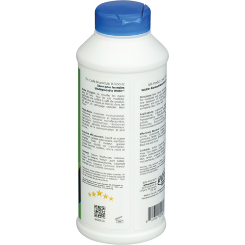 Biodegradable Hand Cleaner, Powder, 0.406 lbs., Bottle, Scented Sécurité Médic