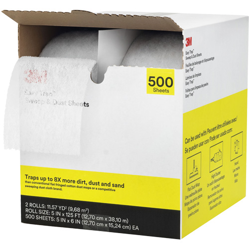 Easy Trap Dusters, Microfibre, White Sécurité Médic