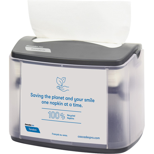 Pro Tandem Tabletop Napkin Dispenser Sécurité Médic