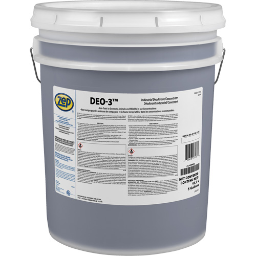 D&eacute;sodorisant industriel Deo-3, 5 gal., Seau Sécurité Médic