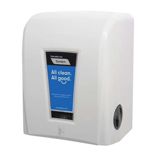 Distributeur d'essuie-mains hybride Pro Tandem, &eacute;lectronique, 12,3" la x 9,3" p x 16,4" h Sécurité Médic