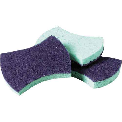 Scotch Brite Power Sponge 3000, Scrubbing, 3" W x 4-1/2" L Sécurité Médic