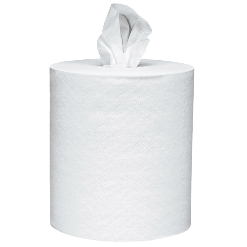 Serviettes &agrave; d&eacute;vidage int&eacute;rieur de Scott, 1 pli, D&eacute;rouler par le centre, 700' lo Sécurité Médic