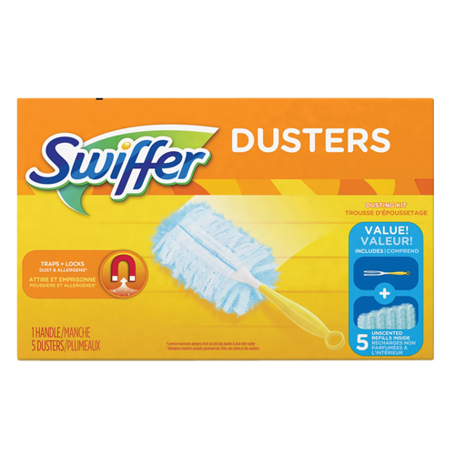 Ensemble Duster, Style &agrave; enfiler, Microfibre, 5" lo x 3-1/2" la Sécurité Médic