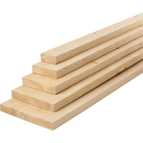 Pressure-Treated Timber, 4" x 6", 12' L Sécurité Médic