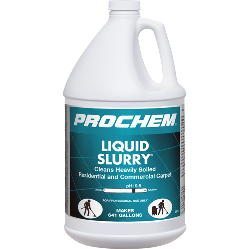 Prochem Liquid Slurry&reg; Carpet Detergent, 1 gal., Jug Sécurité Médic