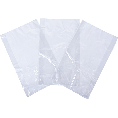 Poly Bags, Open Top, 8" x 3-1/2", 1 mils Sécurité Médic