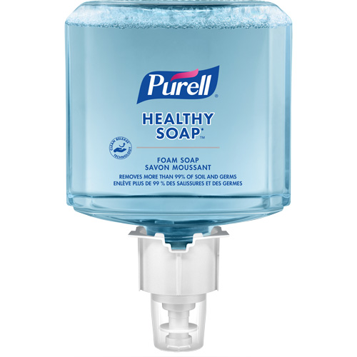 Savon haute performance pour les mains ES4 CRT Healthy Soap, Mousse, 1,2 L, Sans parfum Sécurité Médic