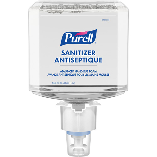 D&eacute;sinfectant pour les mains avanc&eacute; en mousse ES4, 1200 ml, Cartouche de recharge, 70 % alcool Sécurité Médic