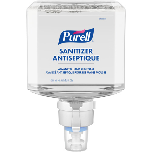 ES8 Advanced Foam Hand Sanitizer, 1200 ml, Cartridge Refill, 70% Alcohol Sécurité Médic